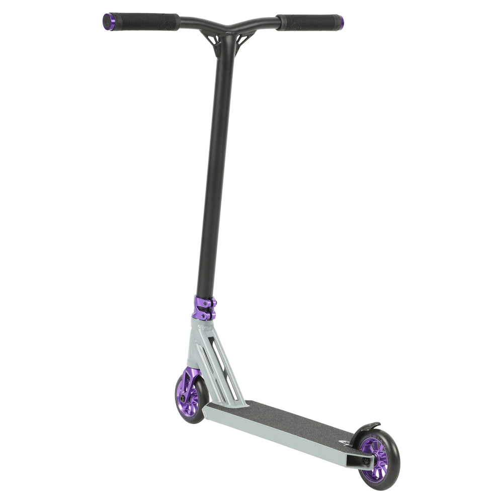 Triad C120 Condemned Trottinette Complète Gris Mât - Mauve