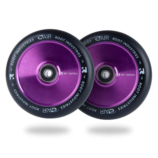 AIR Wheels 110mm | Noir / Mauve