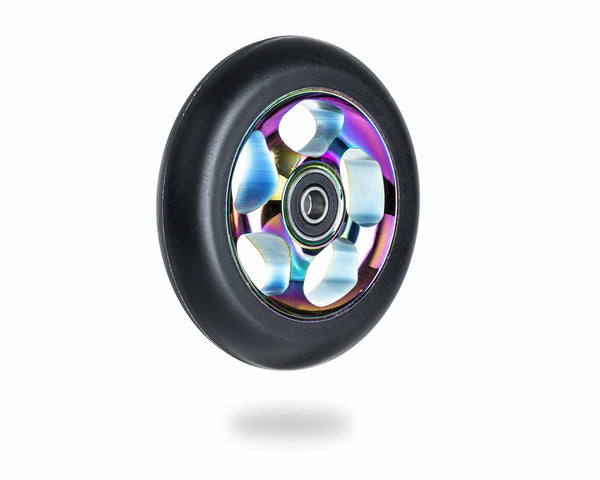 Re-Entry 100mm Wheels - Black/Rocket Fuel