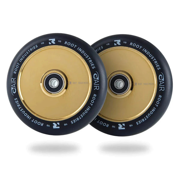 AIR Wheels 110mm | Noir / Gold, OR