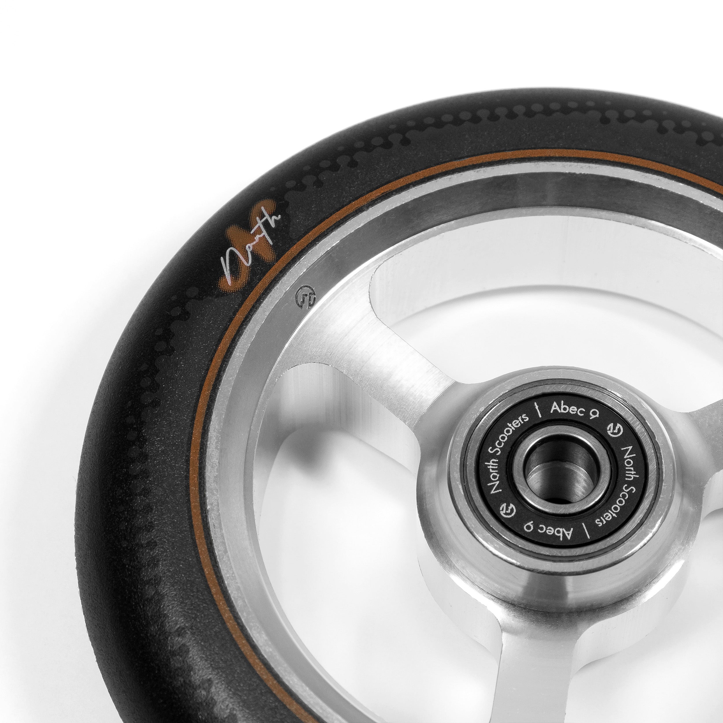 North Scooters Index Roues 24mm - G8 Chrome
