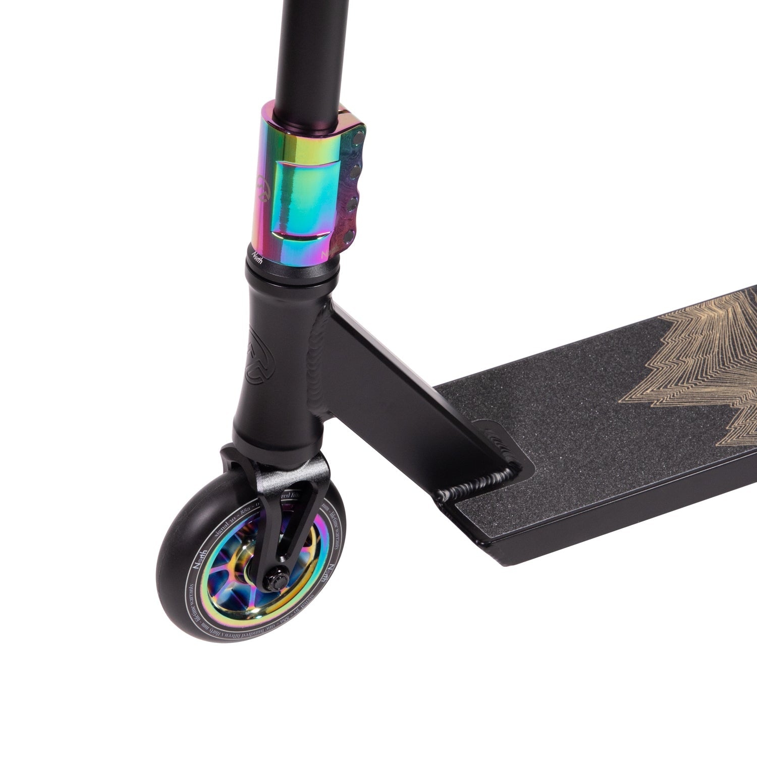 North Tomahawk Trottinette Complète G2 Noir / Neochrome