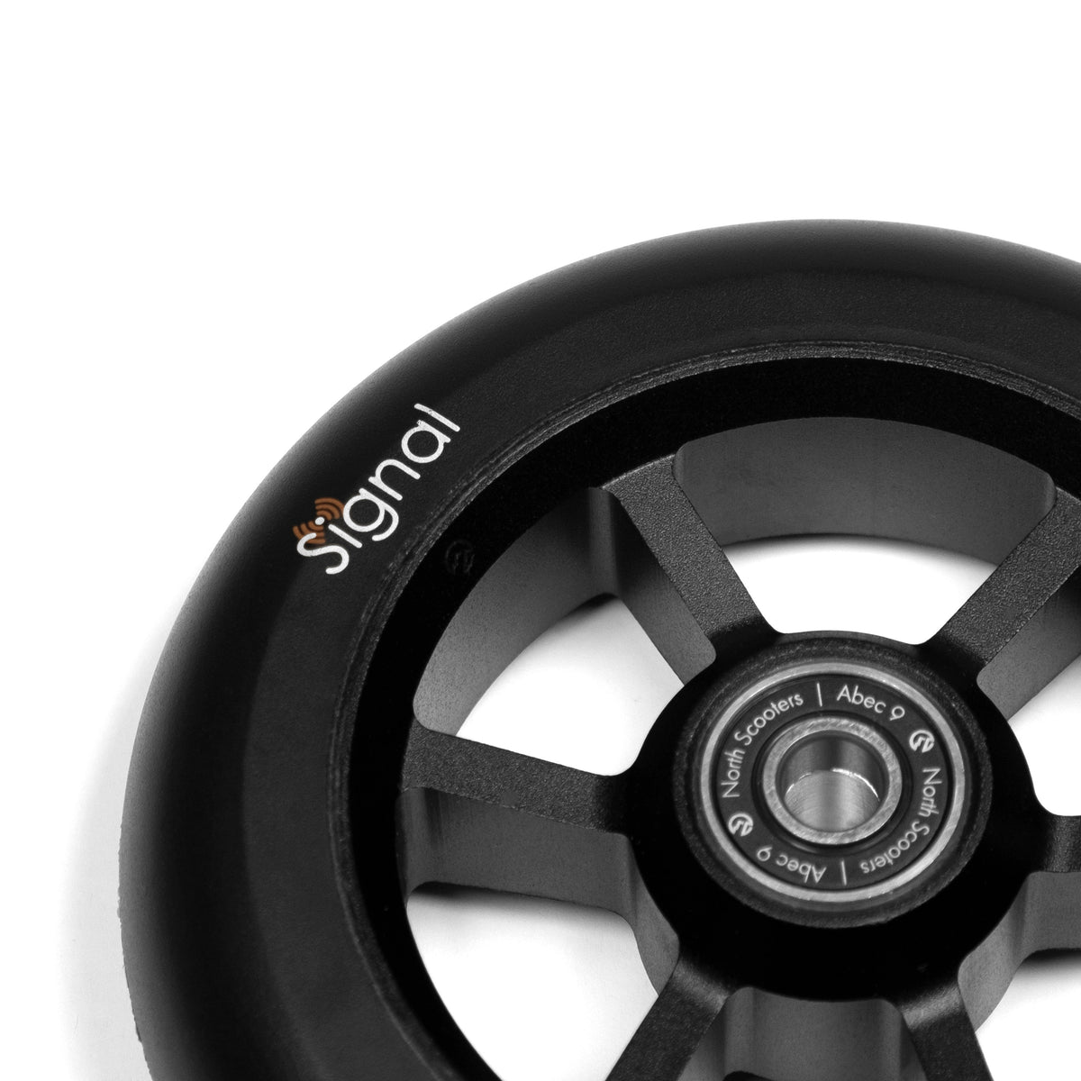 North Scooters Signal Wheels V3 24mm - G4 Noir - Noir