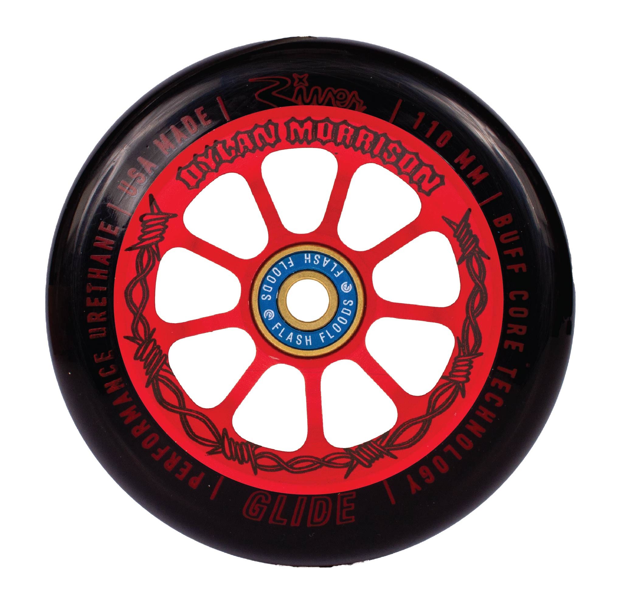 River Wheel Co 110mm – “Wired” Glides Dylan Morrison v2 Signature