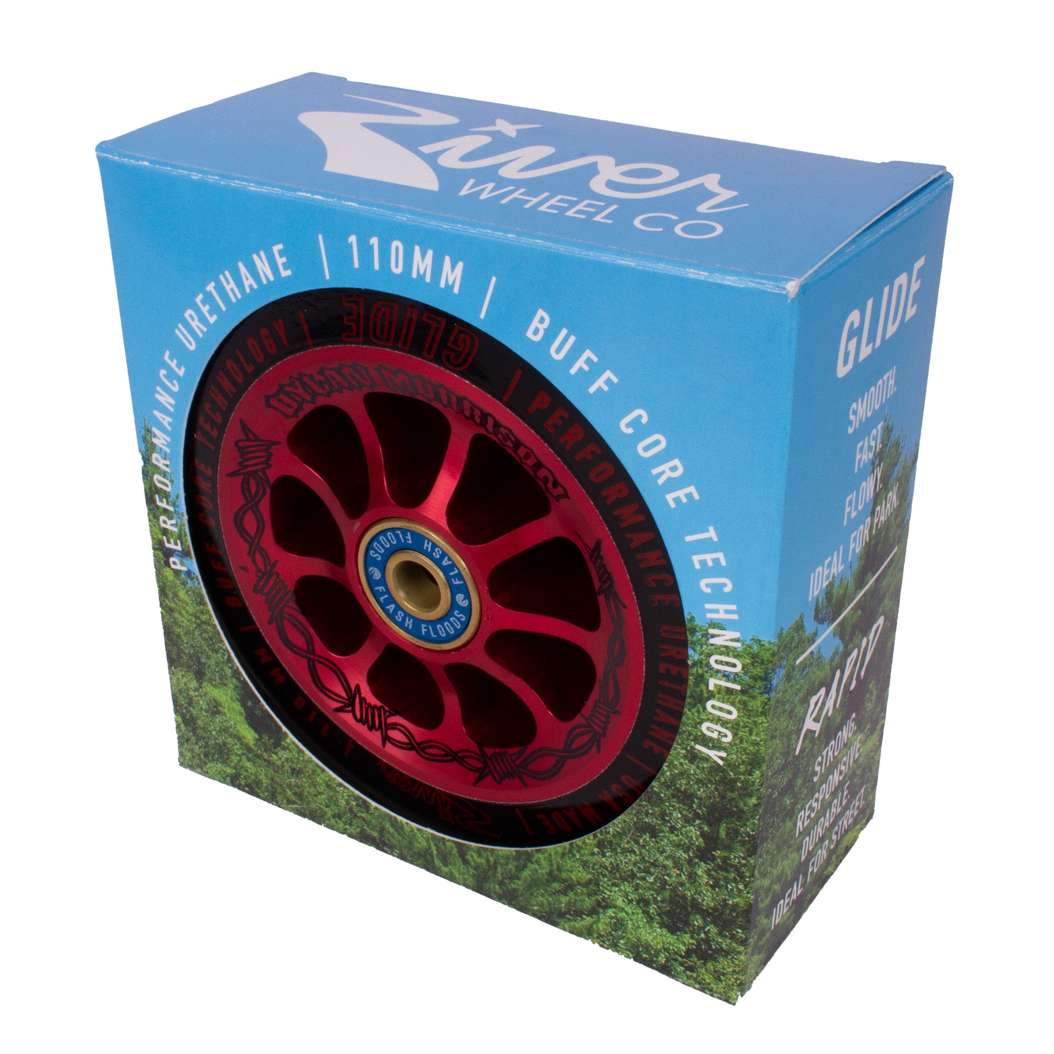 River Wheel Co 110mm – “Wired” Glides Dylan Morrison v2 Signature