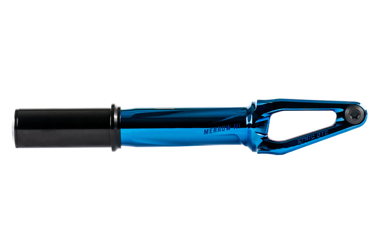 Ethic DTC Fourche Merrow V3 IHC Chrome Bleu