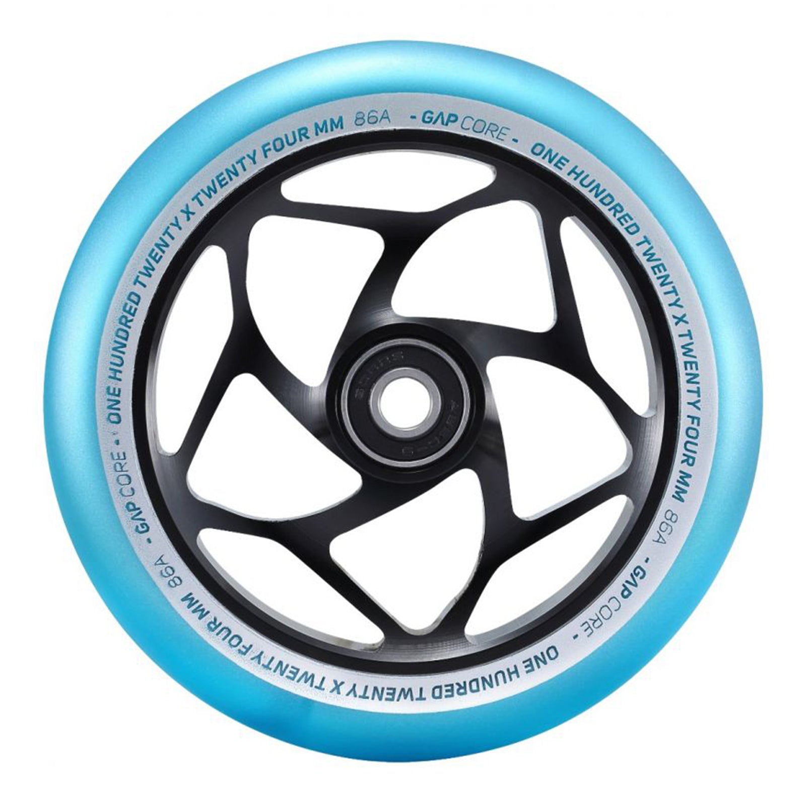 Envy Gap Core Wheel - 120mm | Black / Teal