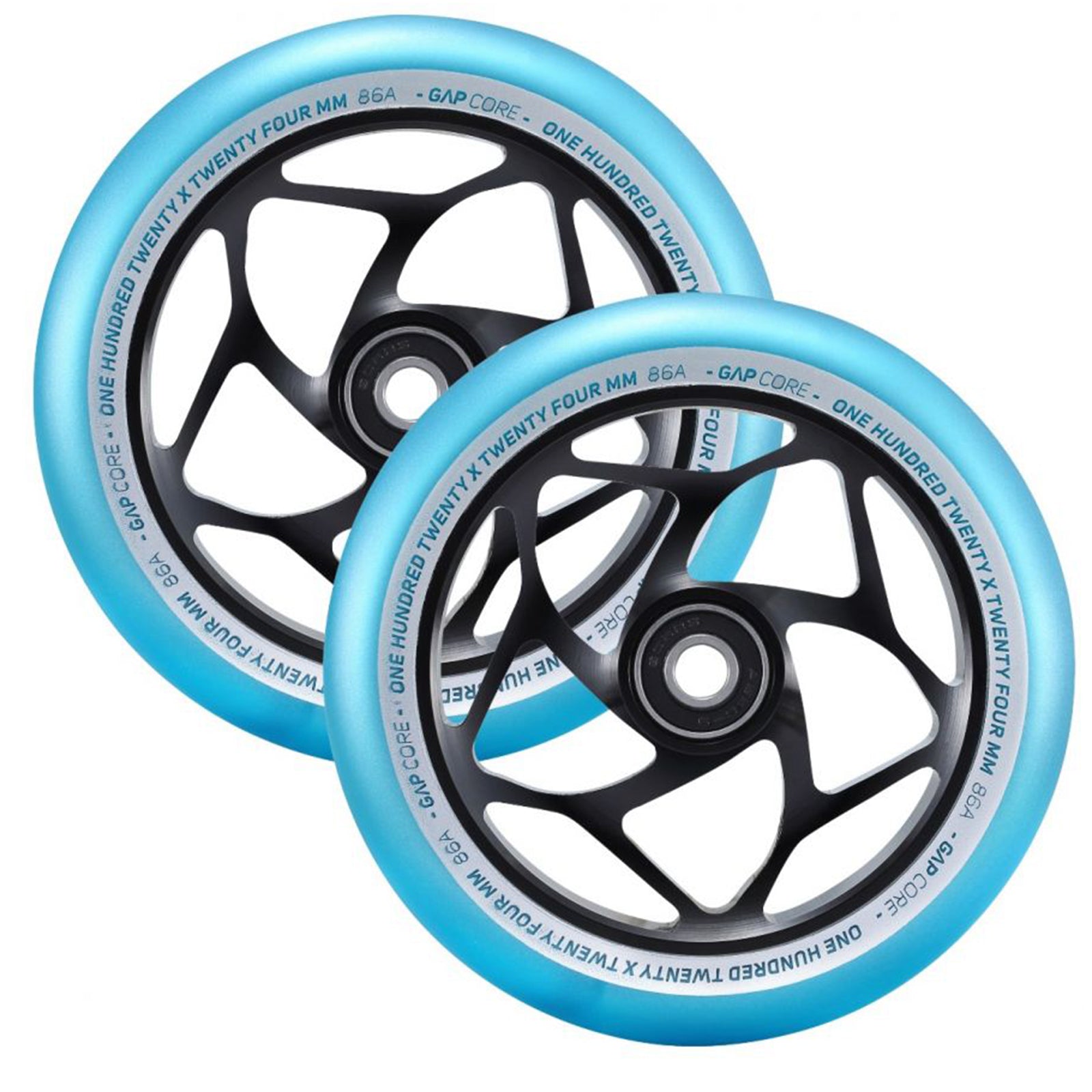 Envy Gap Core Wheel - 120mm | Black / Teal