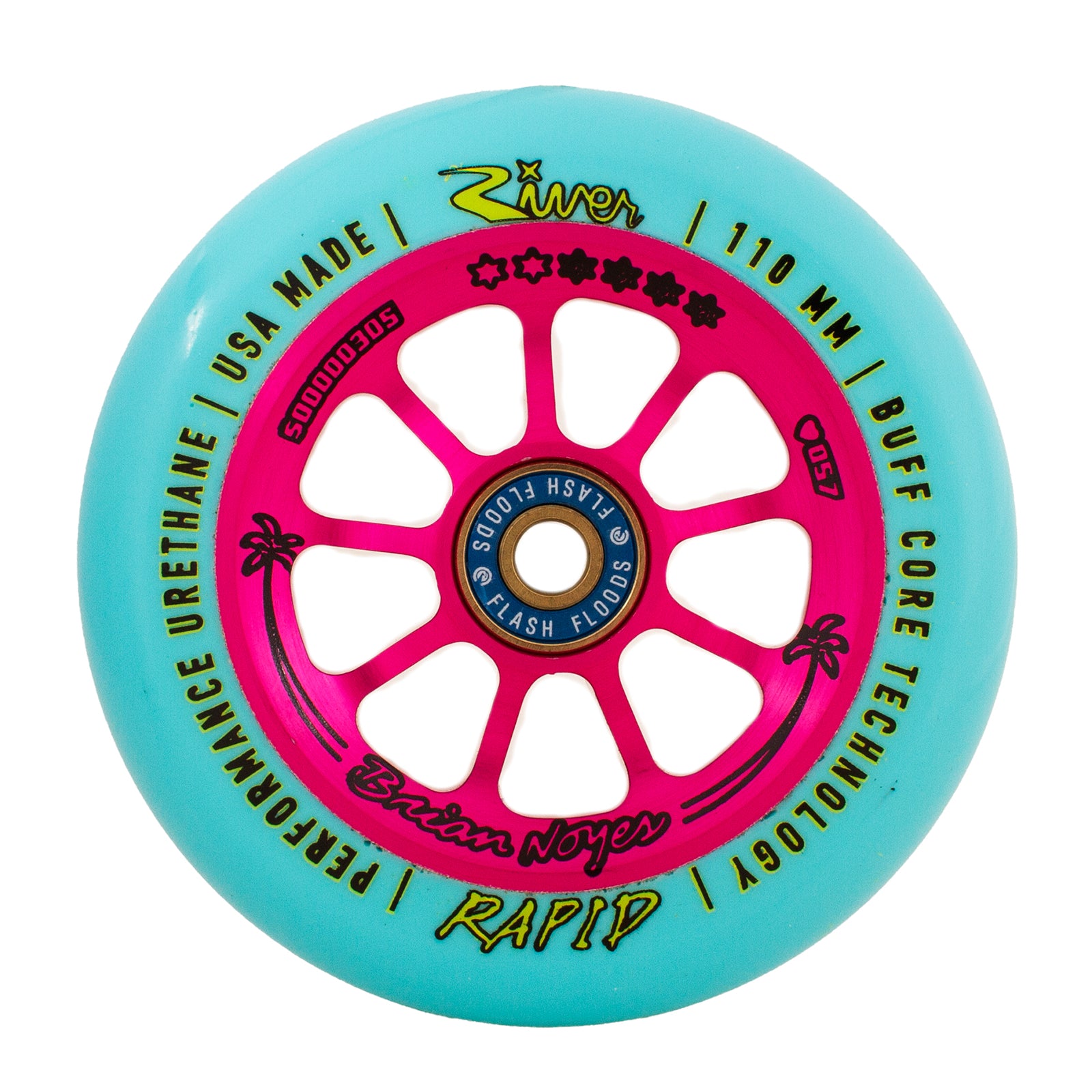 River Wheel Co 110mm Florida Man Rapids Bryan Noyes Signature
