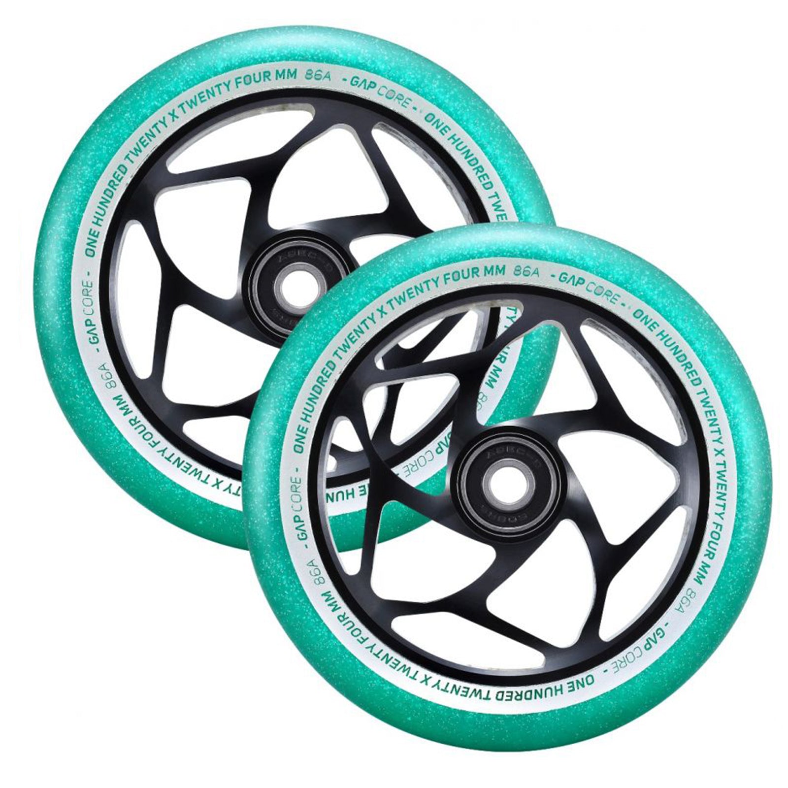 Envy Gap Core Wheel - 120mm | Black / Jade