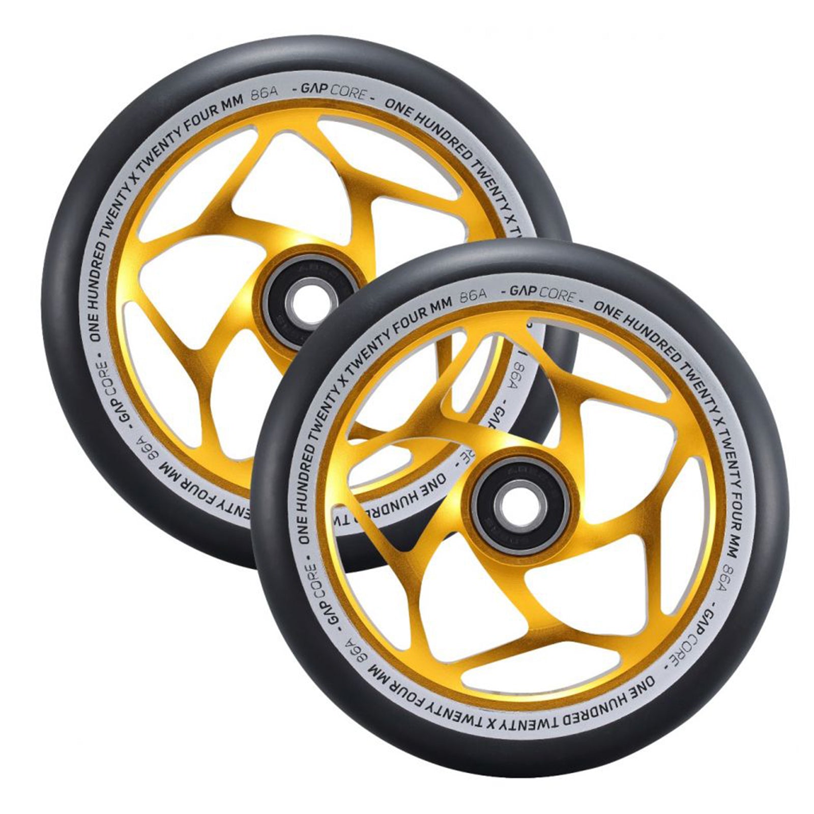 Envy Gap Core Wheel - 120mm | Gold / Black