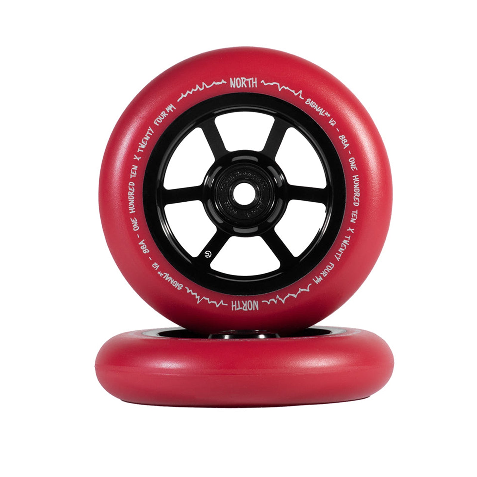 North Scooters Signal Wheels V2 wheels Red