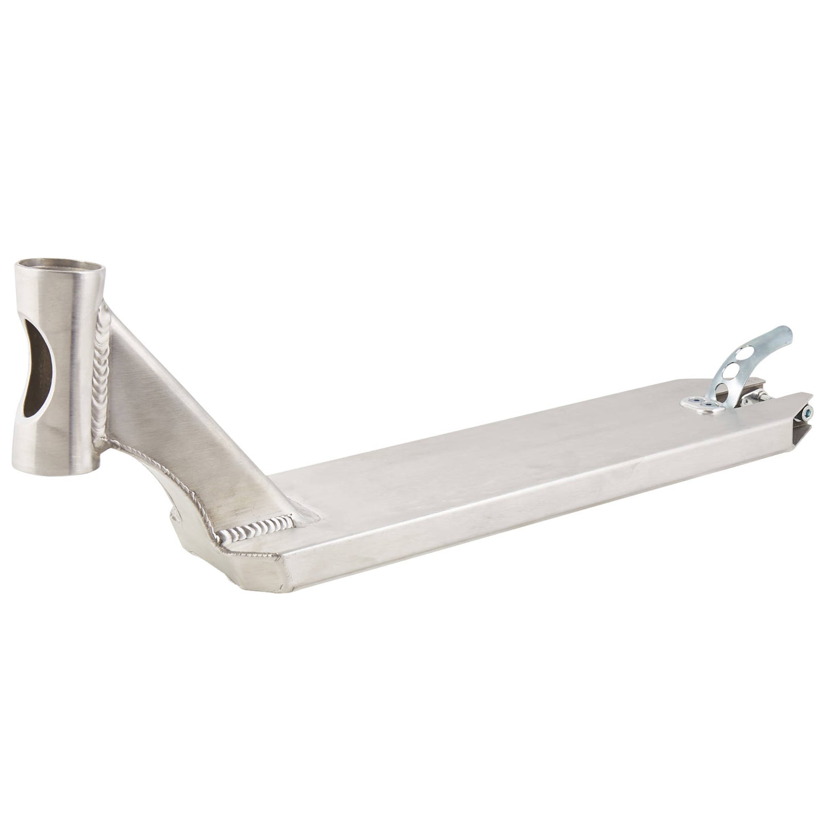 APEX 5" Wide Angled 580mm Deck Raw Chrome