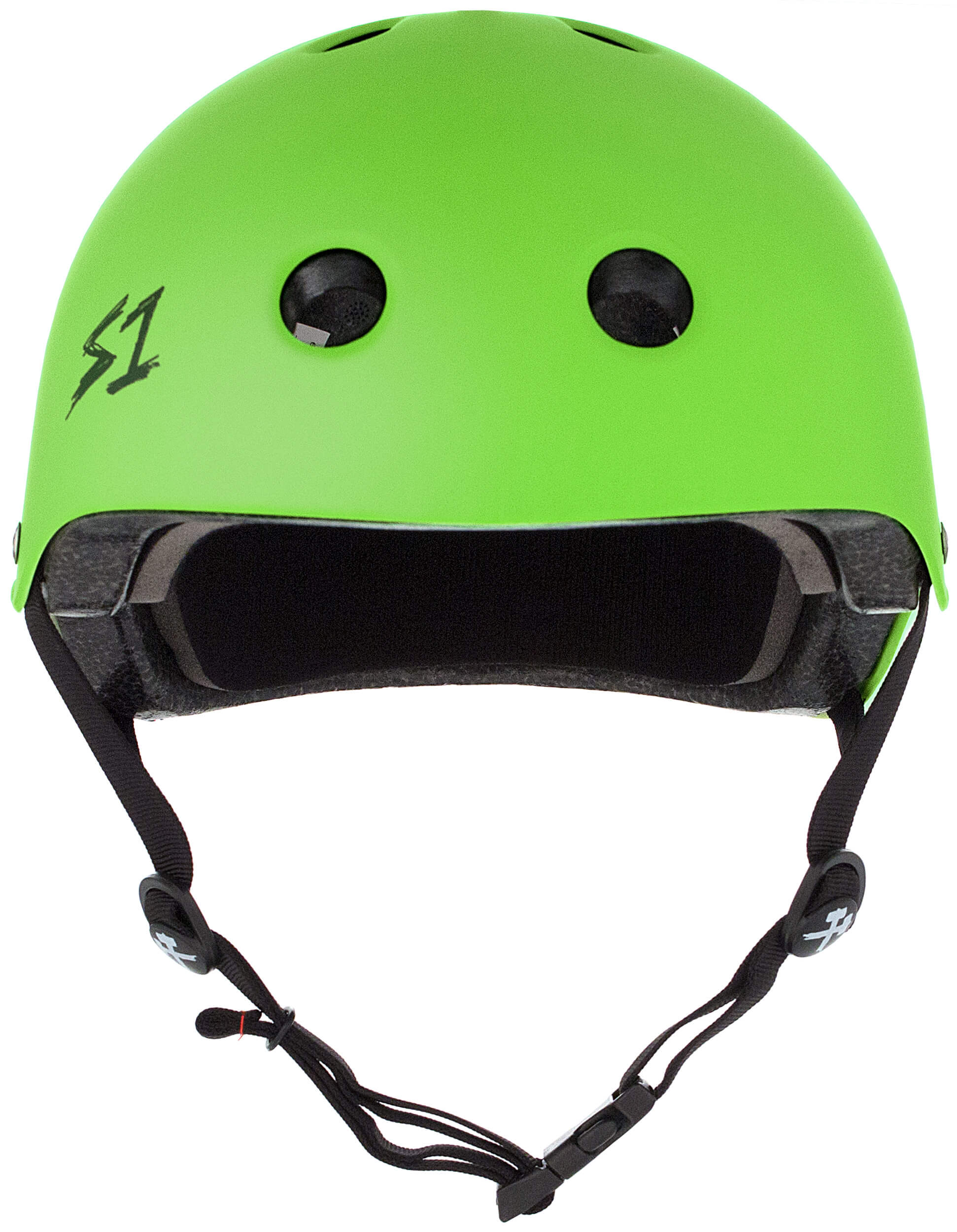 S1 Lifer Helmet - Mast black helmet with black straps