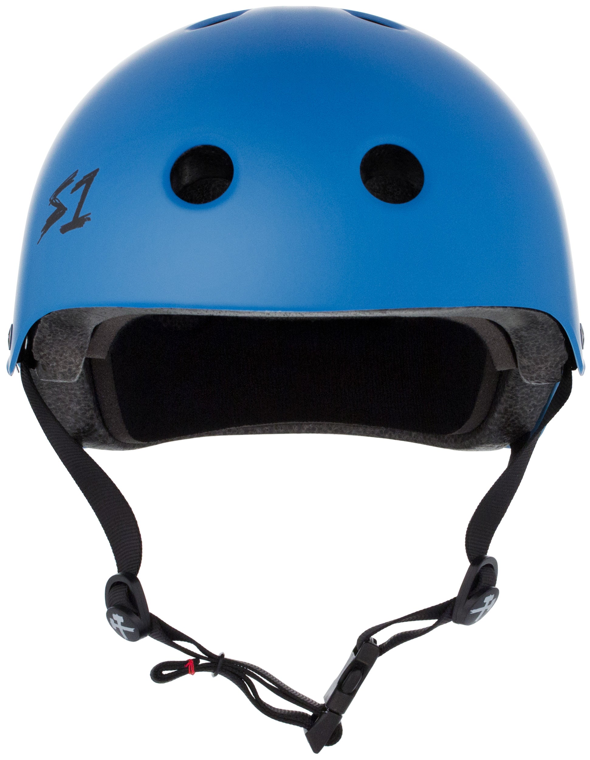 S1 Lifer Helmet - Mast black helmet with black straps