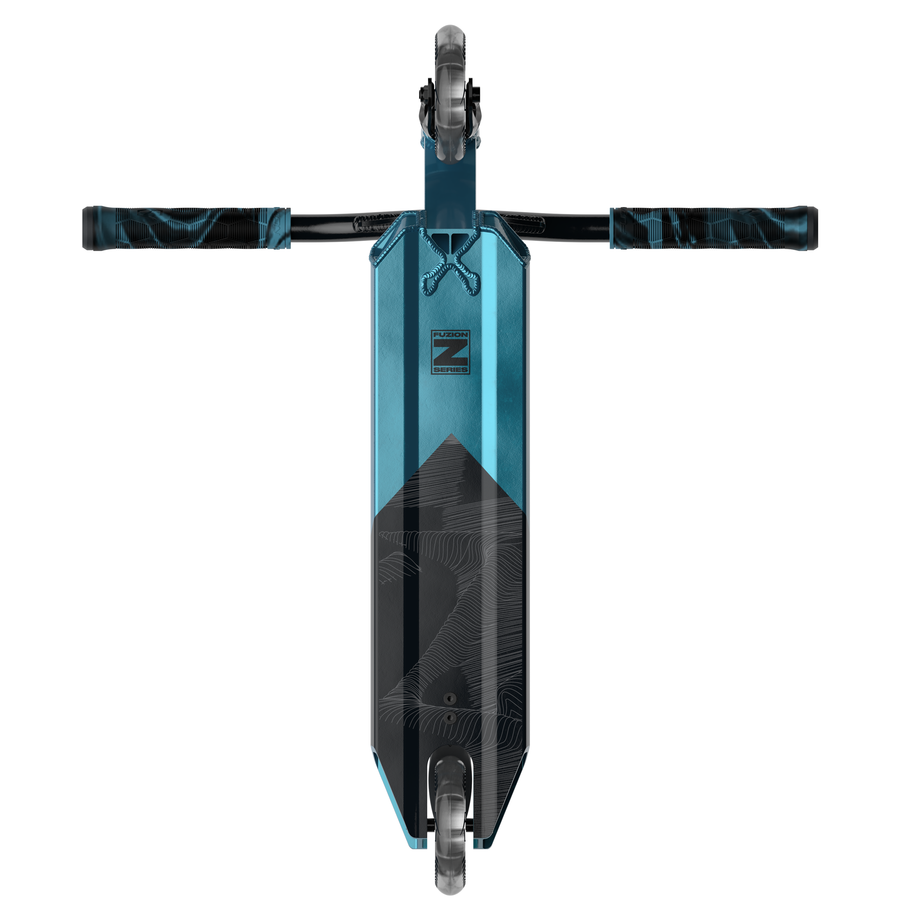Fuzion Z300 Complete Pro Scooter Aqua