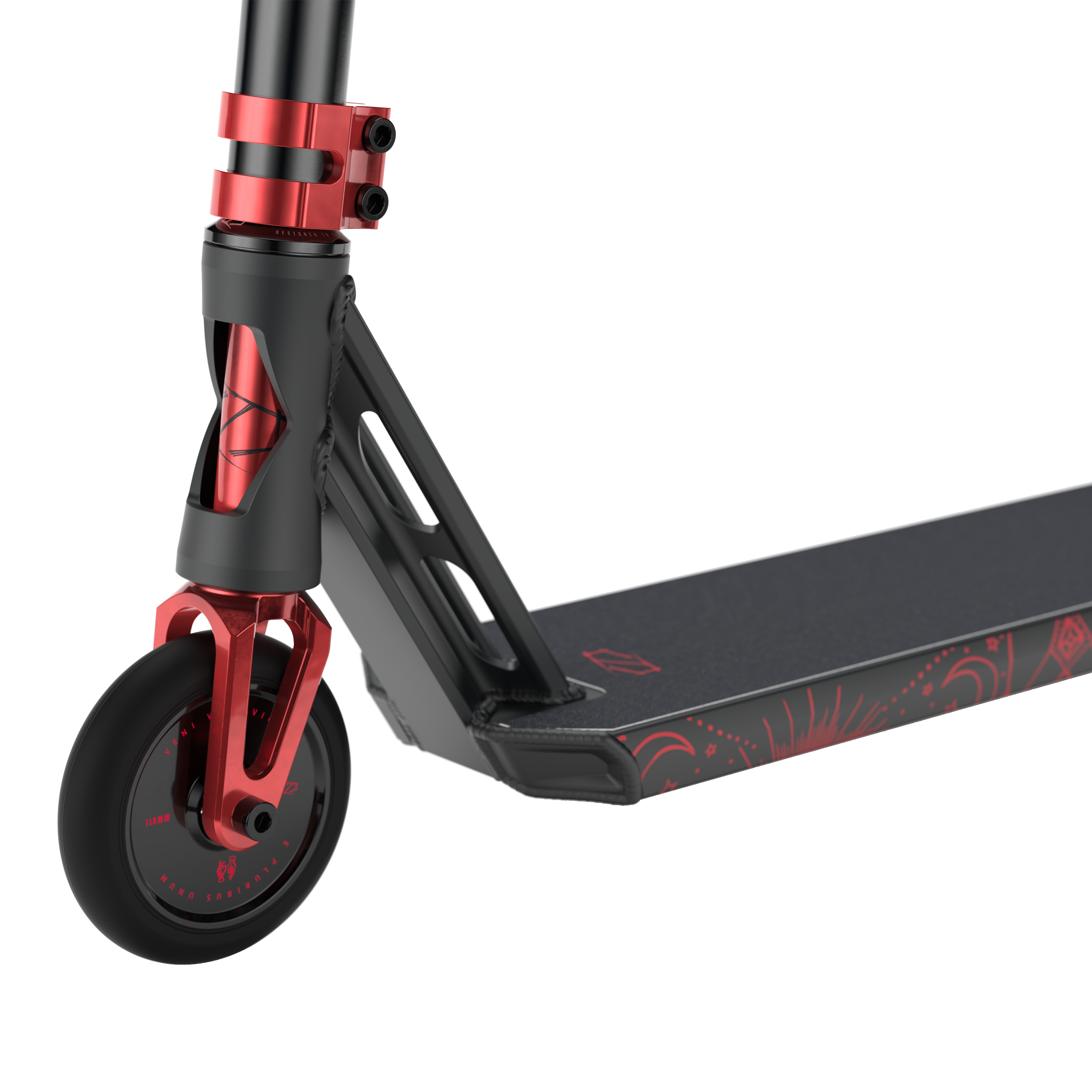 Fuzion Z350 Complete Pro Scooter Alchemy Red