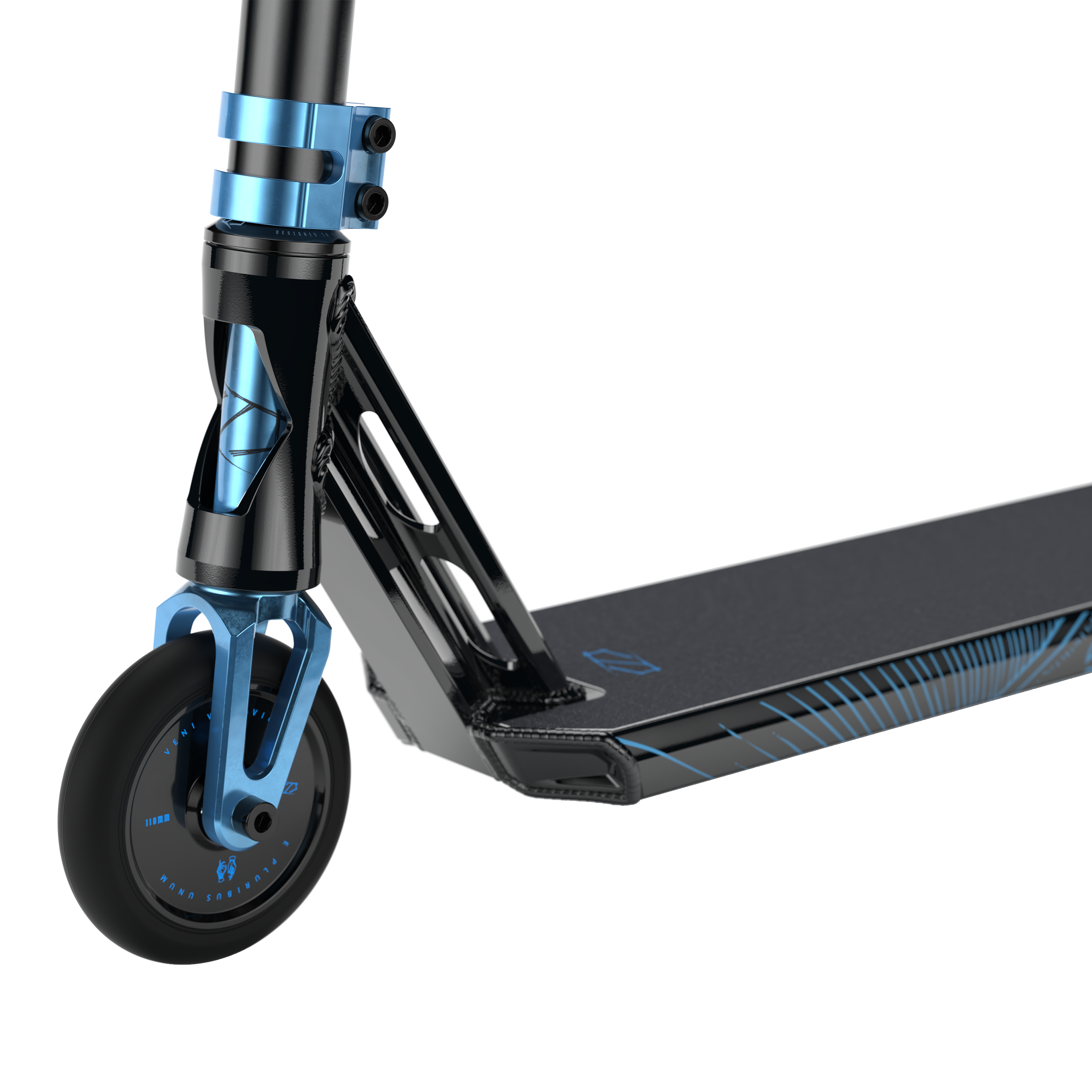 Fuzion Z350 Complete Pro Scooter Blue Pinnacle