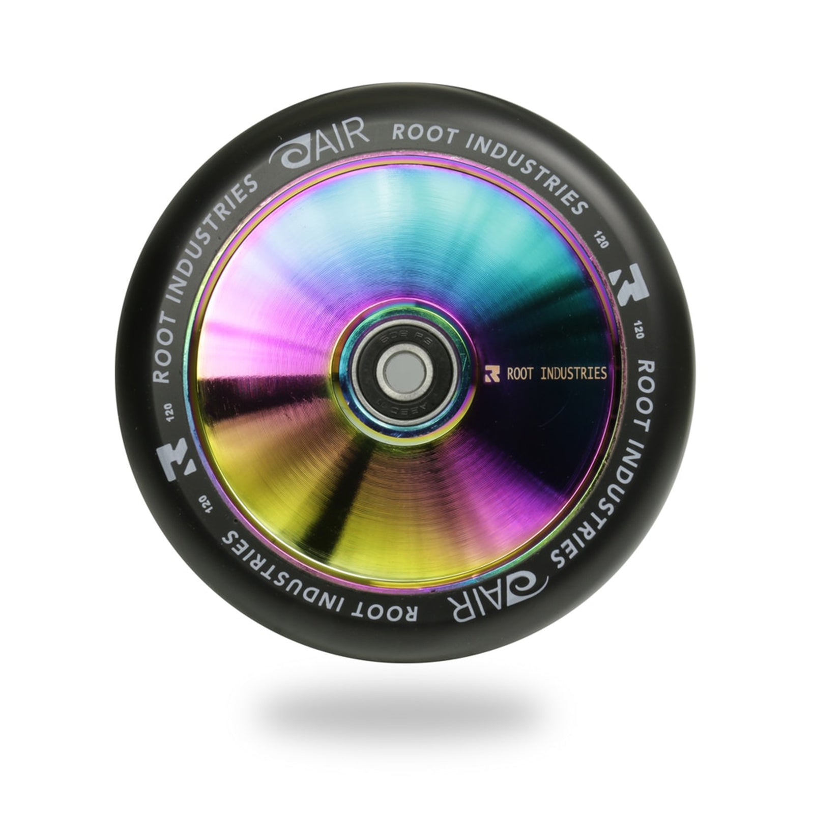 AIR Wheels 120mm | Noir / Rocket Fuel