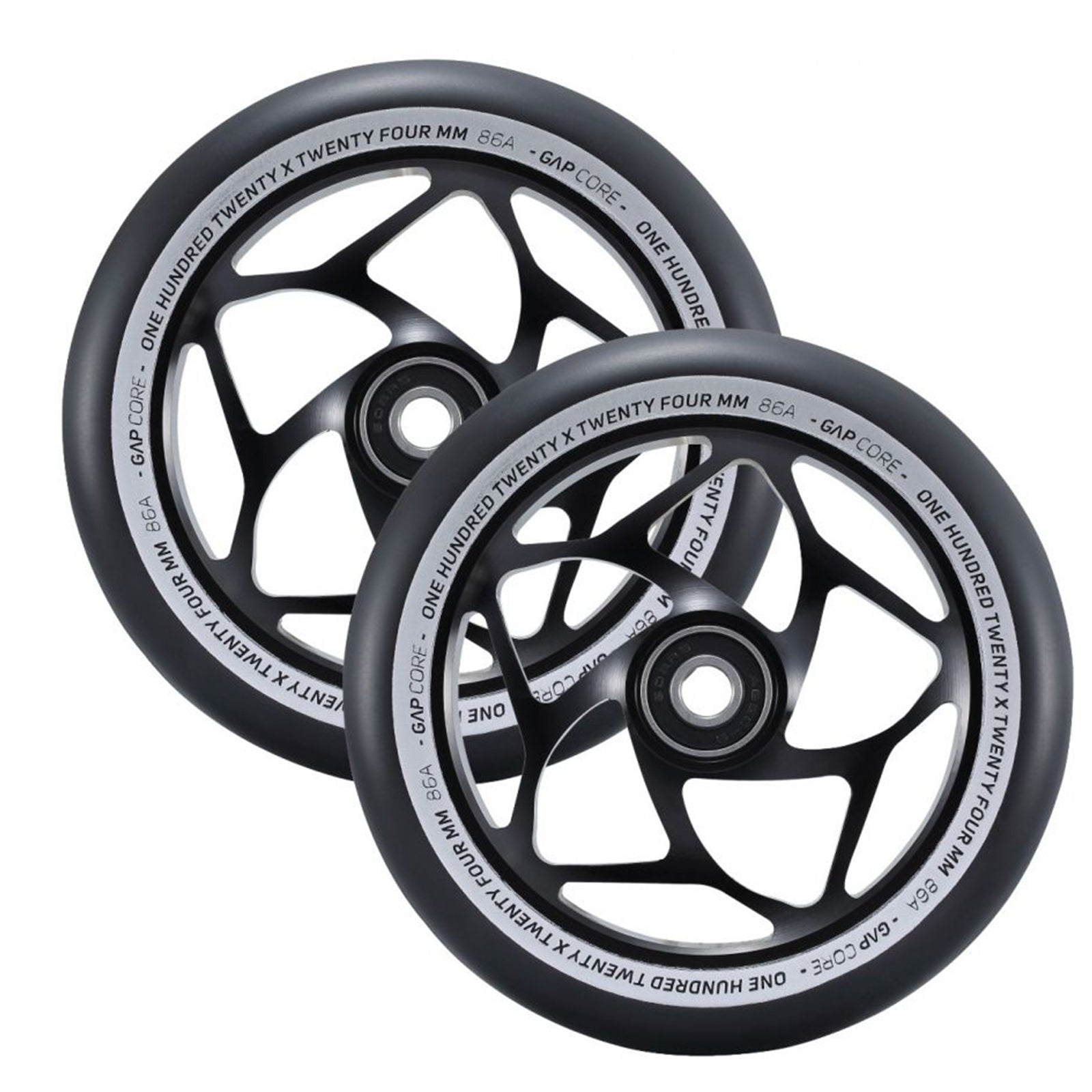 Envy Gap Core Wheel - 120mm | Black / Black