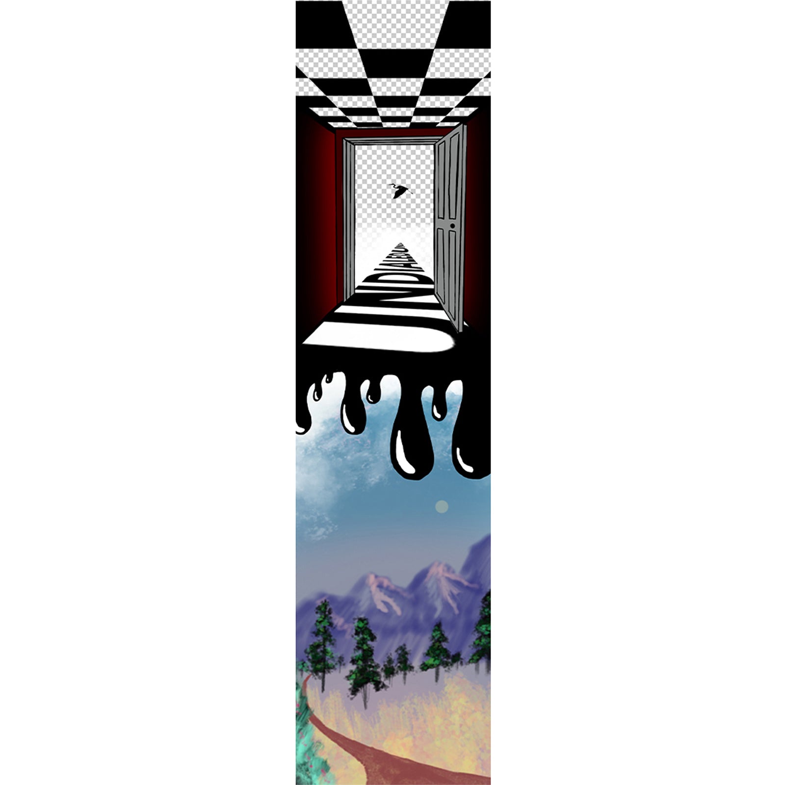 UNDIALED GRIPTAPE DOORWAY (transparent)