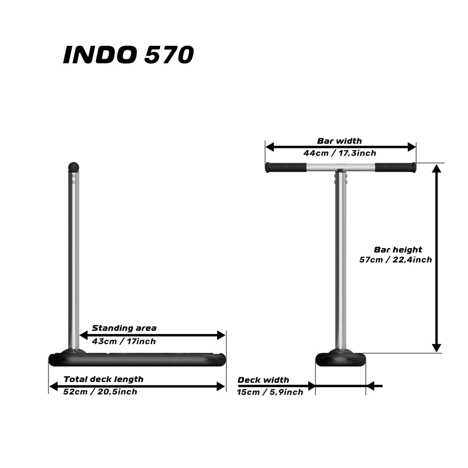 Indo Trampoline Scooter 570