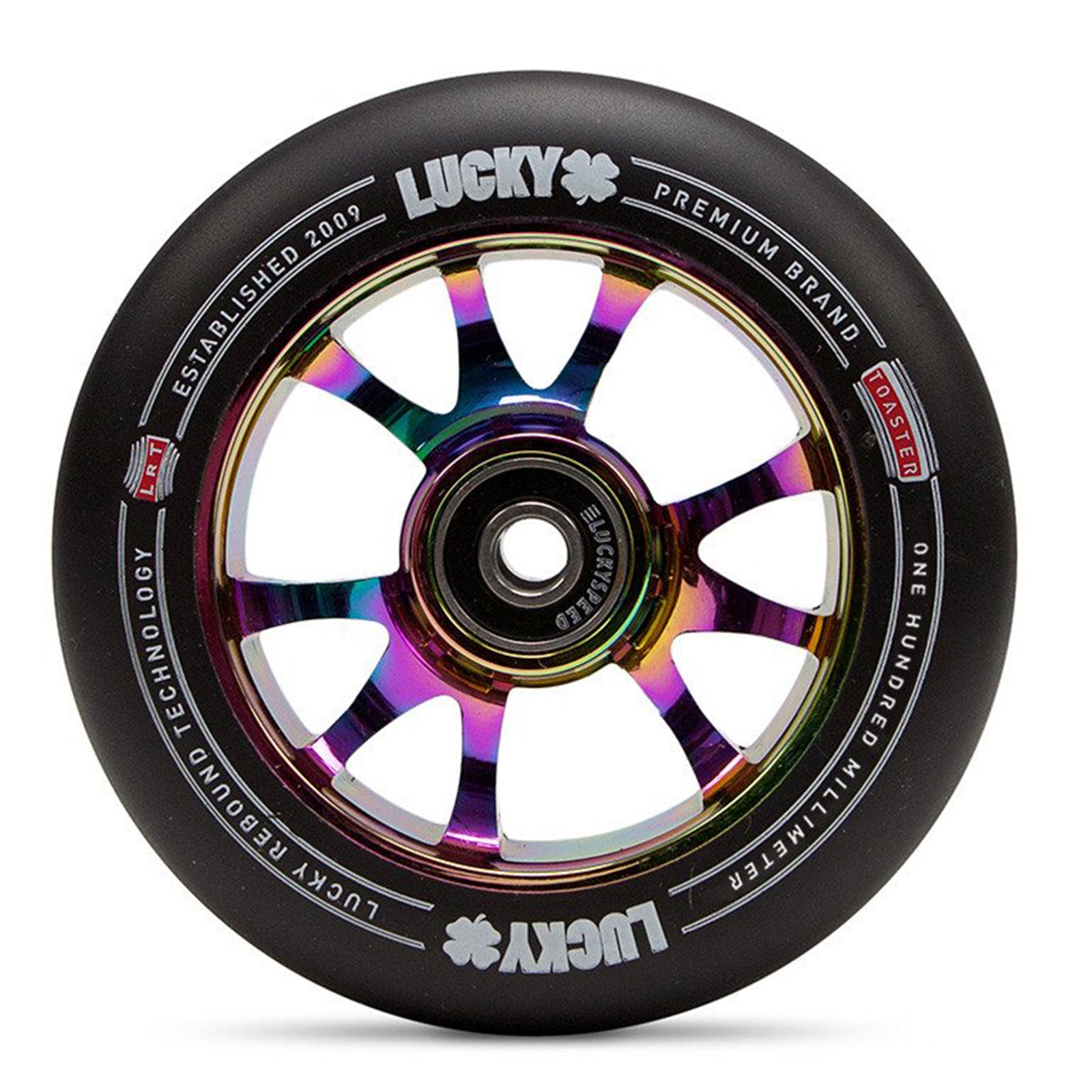 Lucky TOASTER 100mm - NeoChrome / Black