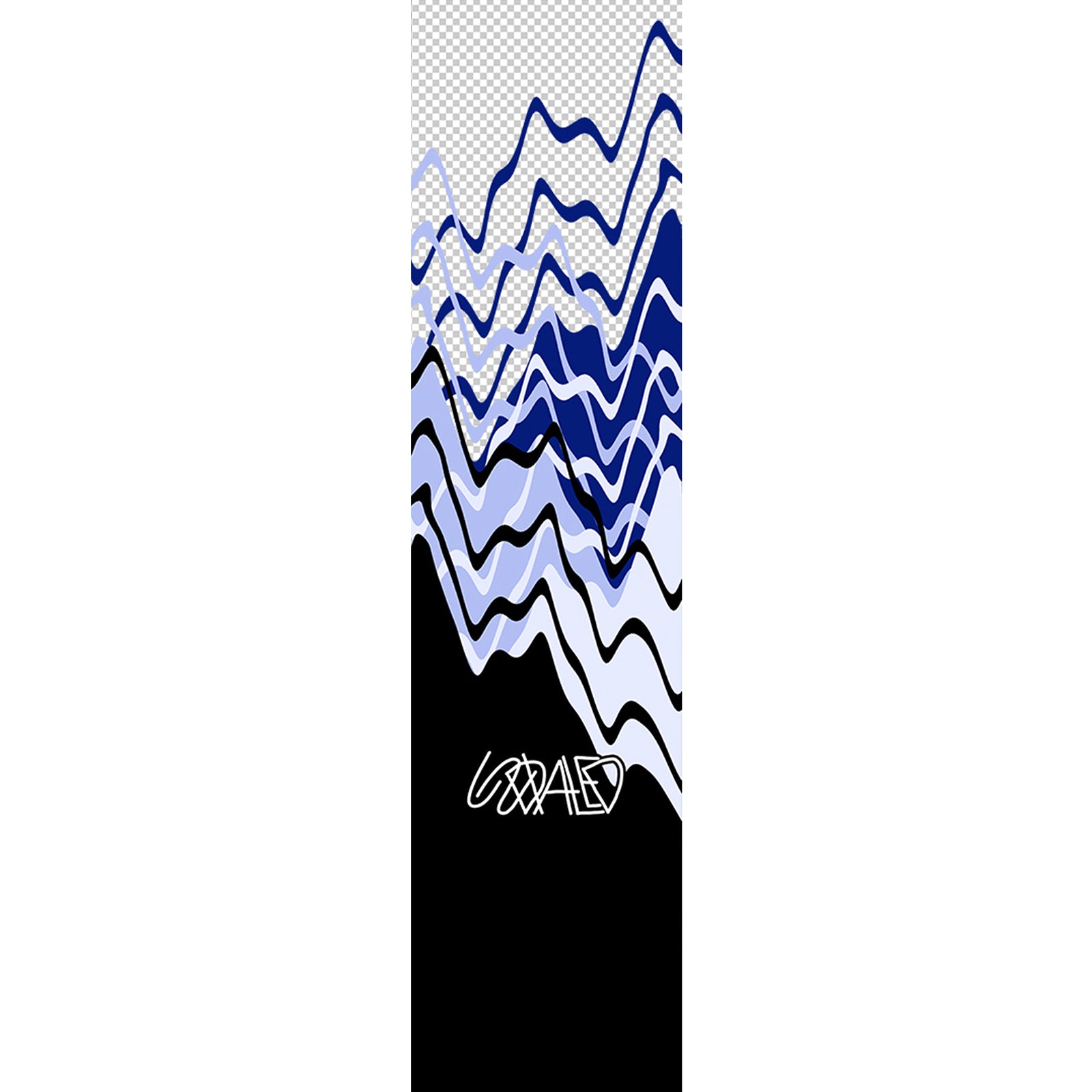 UNDIALED GRIPTAPE RIPPLE (transparent)