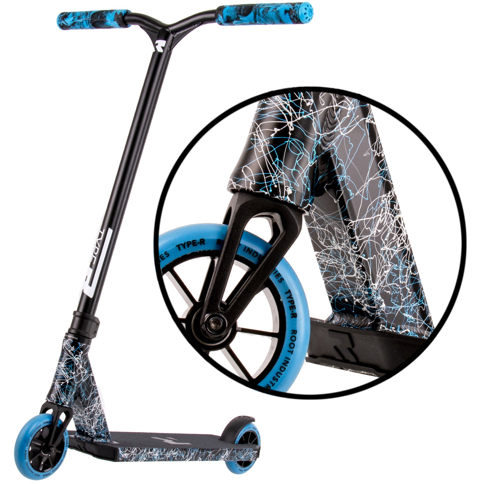 Root Industries - Type R Complete Bleu Blanc Noir