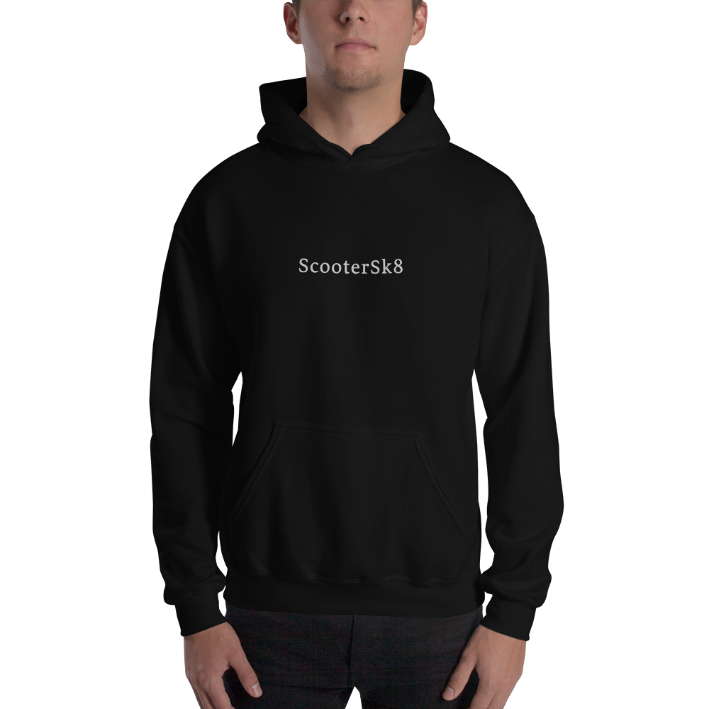 Scootersk8 Hoodie Noir
