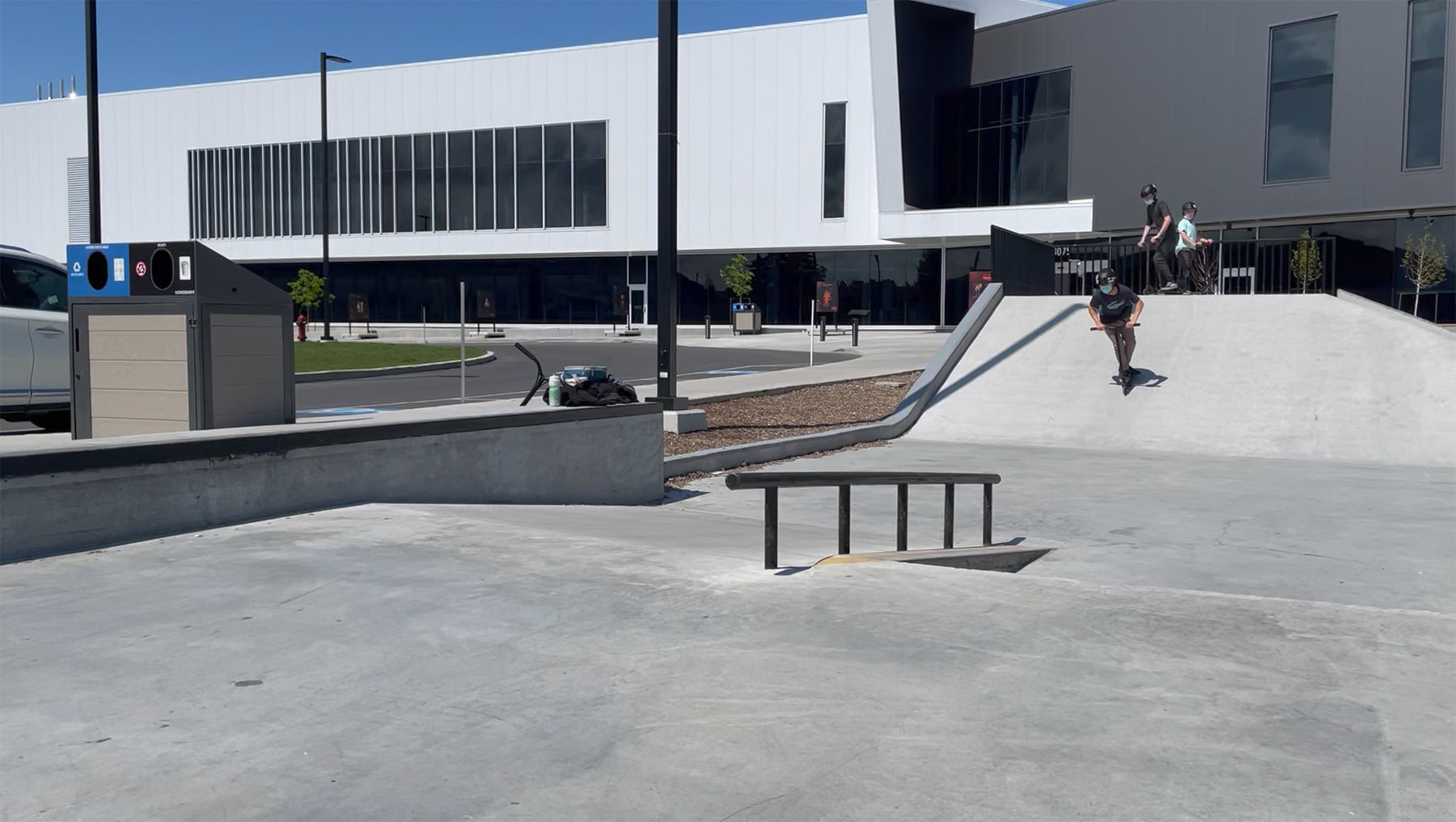 Skatepark |  Parc de rouli-roulant de Brossard