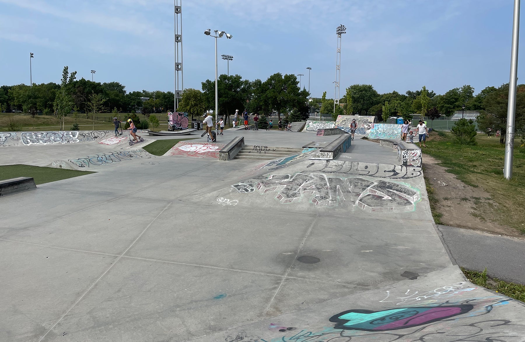 Skatepark | Rosemont, Père Marquette