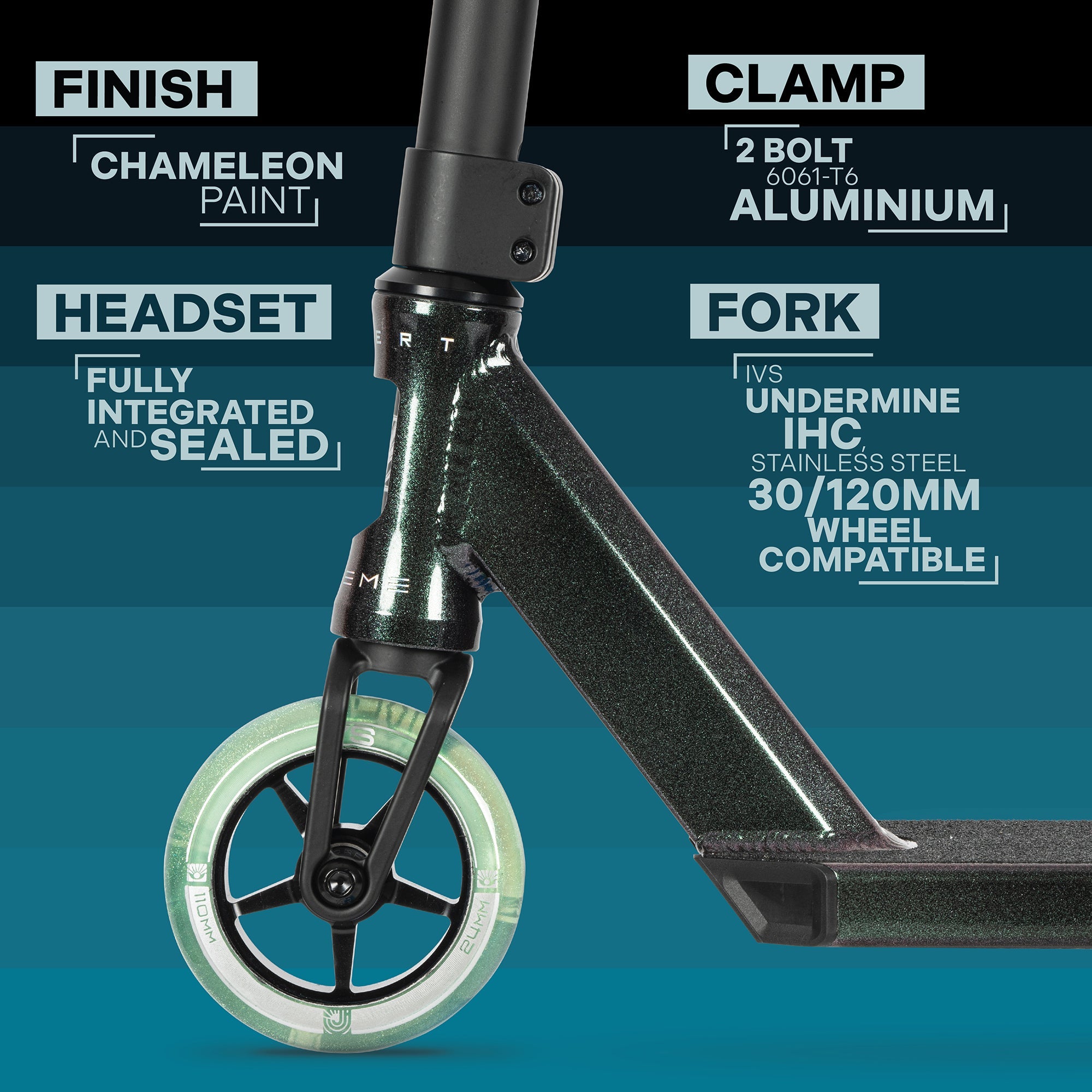 IVS Journey 2 Complete Trottinette - Noir Neocrohome