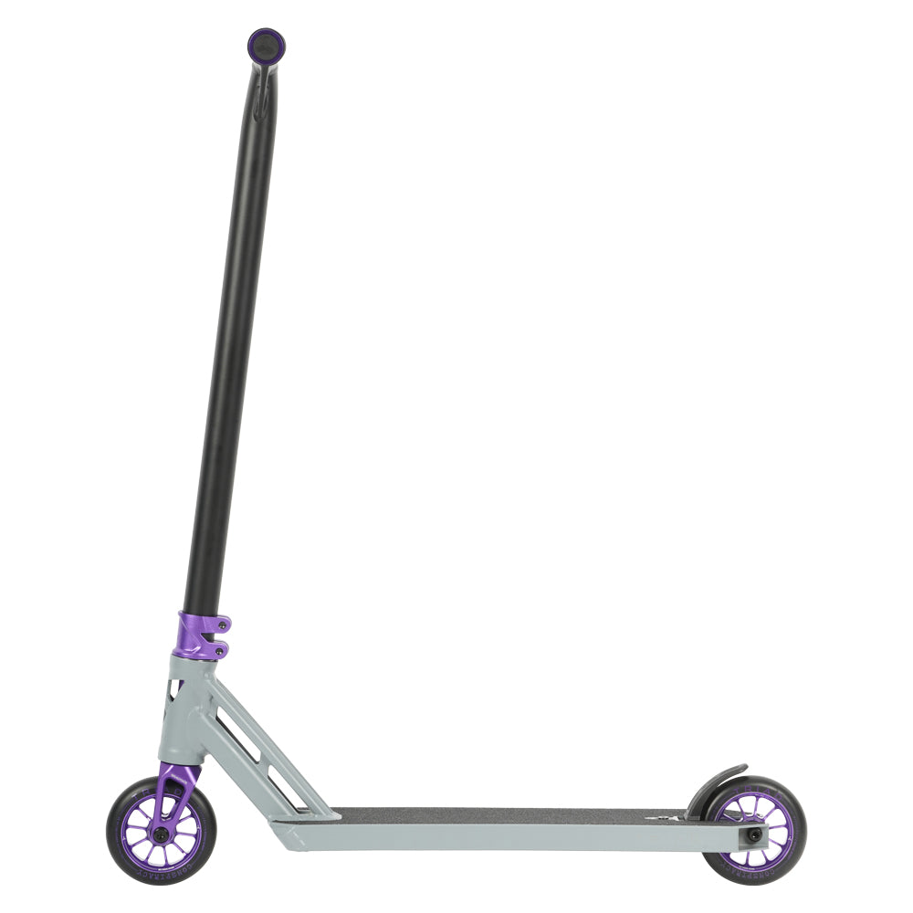 Triad C120 Condemned Trottinette Complète Gris Mât - Mauve