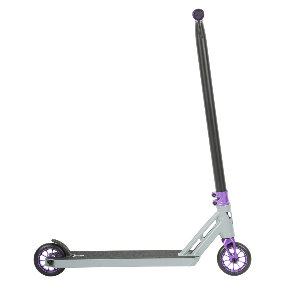 Triad C120 Condemned Trottinette Complète Gris Mât - Mauve