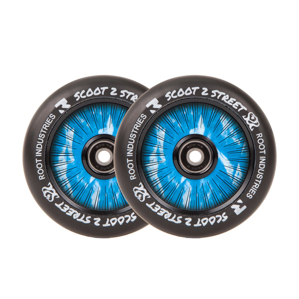 AIR Wheels 110mm | Black / Rocket Fuel