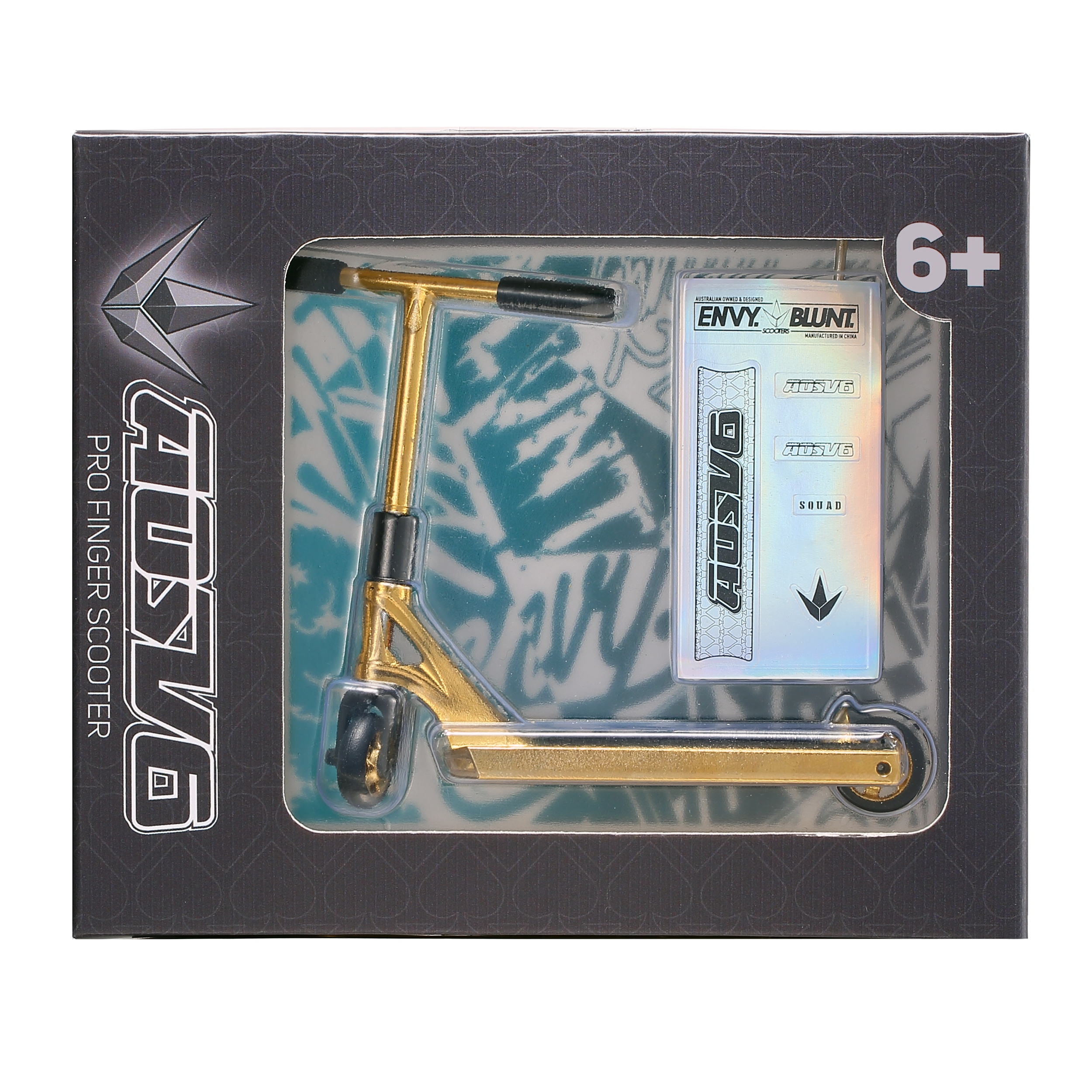 AOSV6 Finger Scooters (Trottinettes jouets) - Or