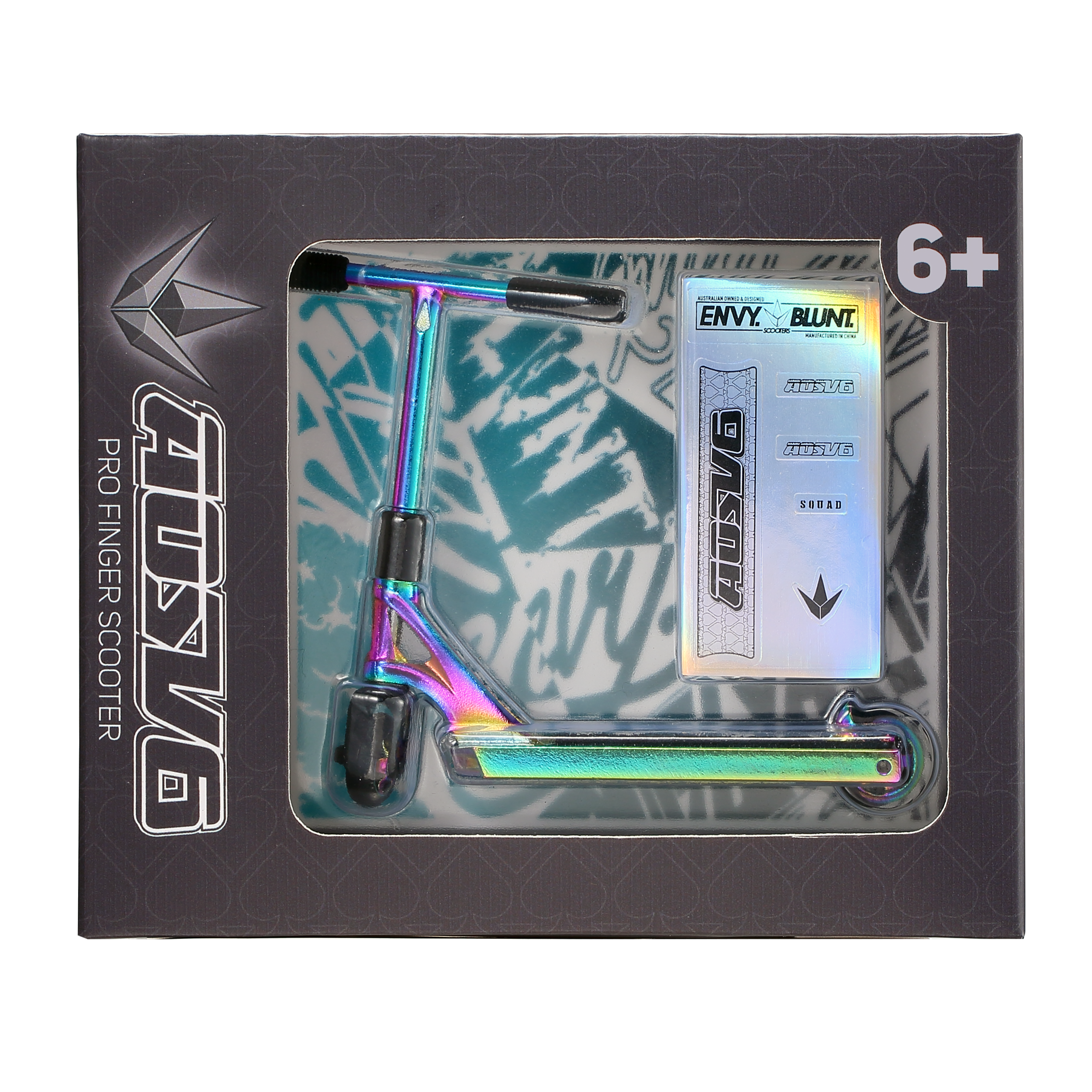 AOSV6 Finger Scooters (Trottinettes jouets) - Neochrome