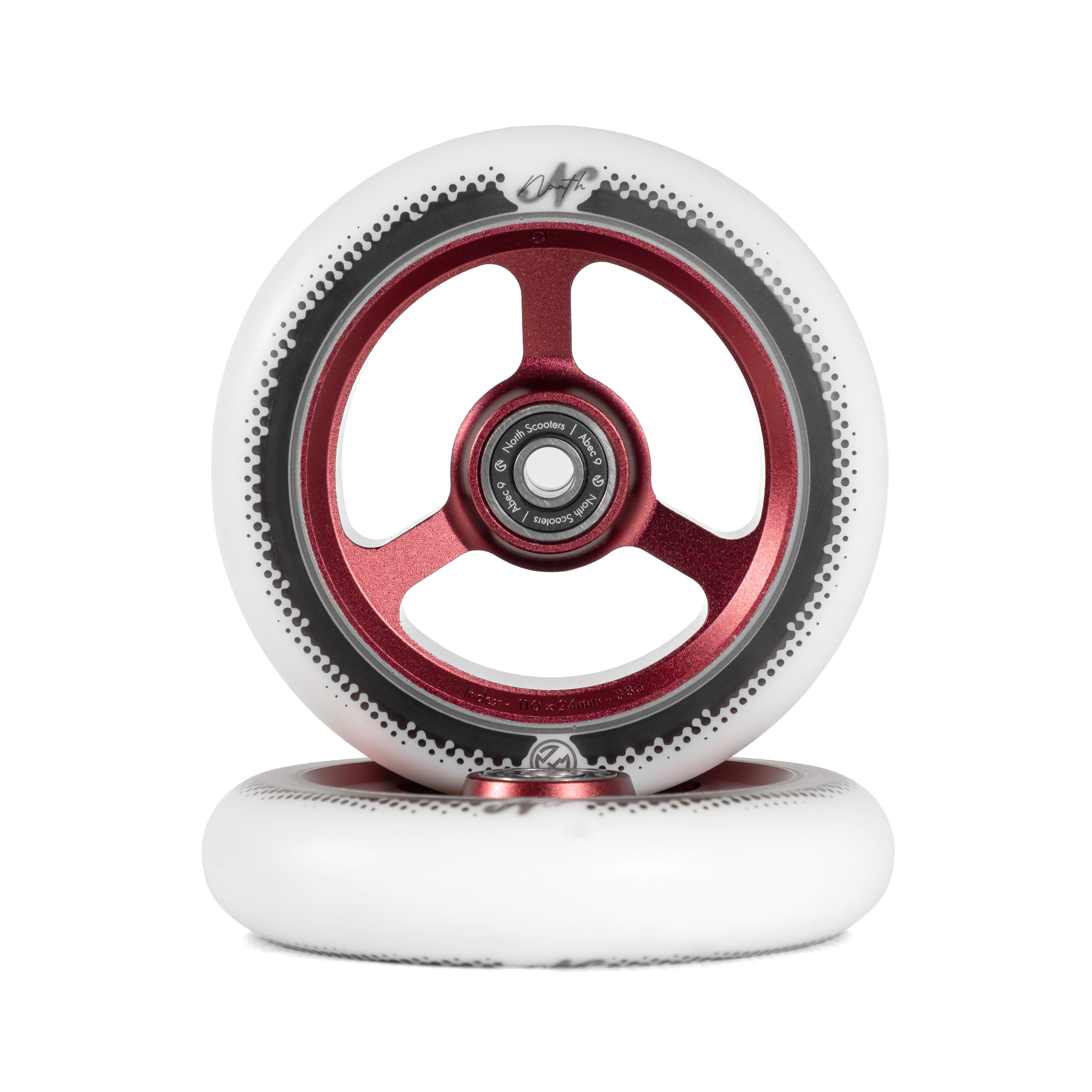 North Index Wheels 24mm - G8 Wine