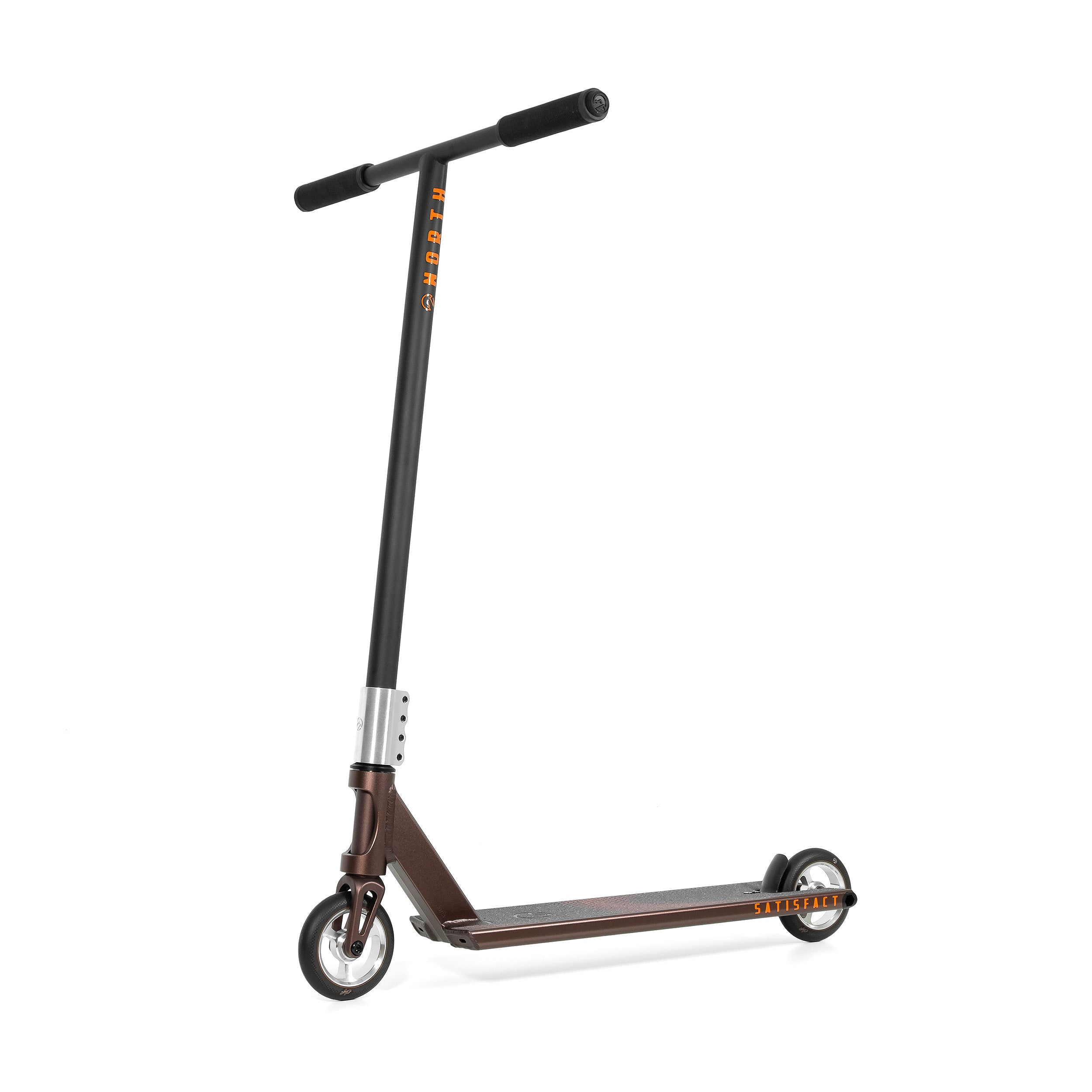 North Satisfact Complete Scooter G5 - Black / Maroon