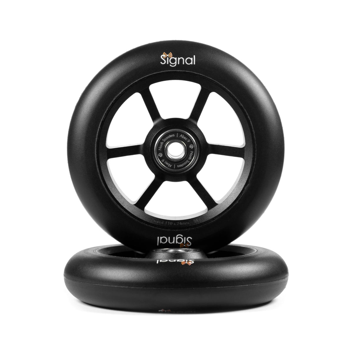 North Scooters Signal Wheels V3 24mm - G4 Noir - Noir