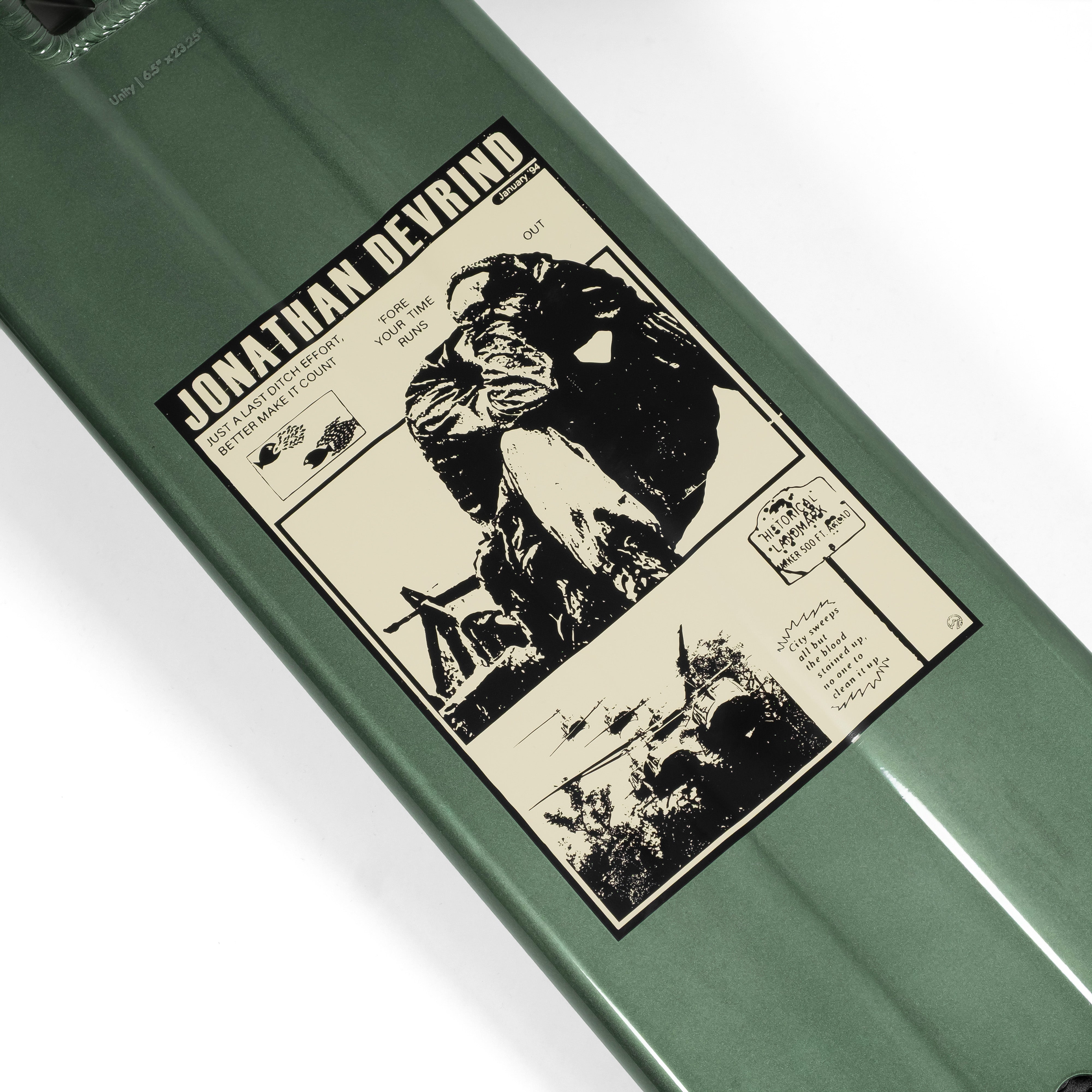 North Unity Deck 6.5" - Jon deVrind Signature - G5 Vert forêt