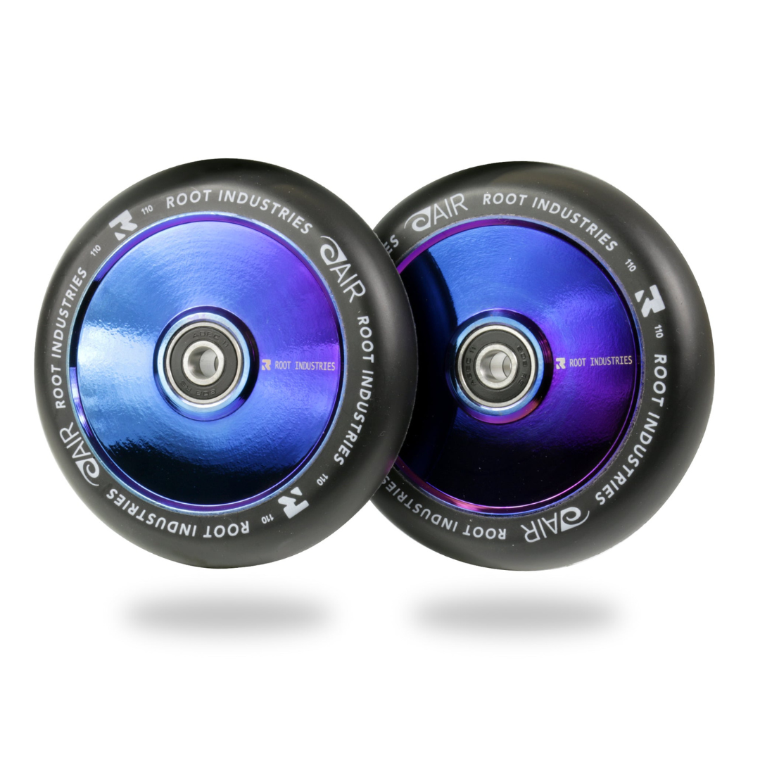 AIR Wheels 110mm | Black / Rocket Fuel