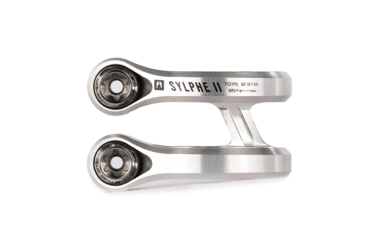 Ethic DTC Clamp Sylphe V2 CHROME - Diamètre : 31.8mm Standard