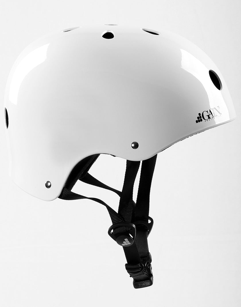 Casque de protection The Sleeper Blanc Gloss - Gain Protection Certifié