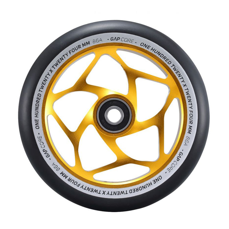 Envy Gap Core Wheel - 120mm | Gold / Black