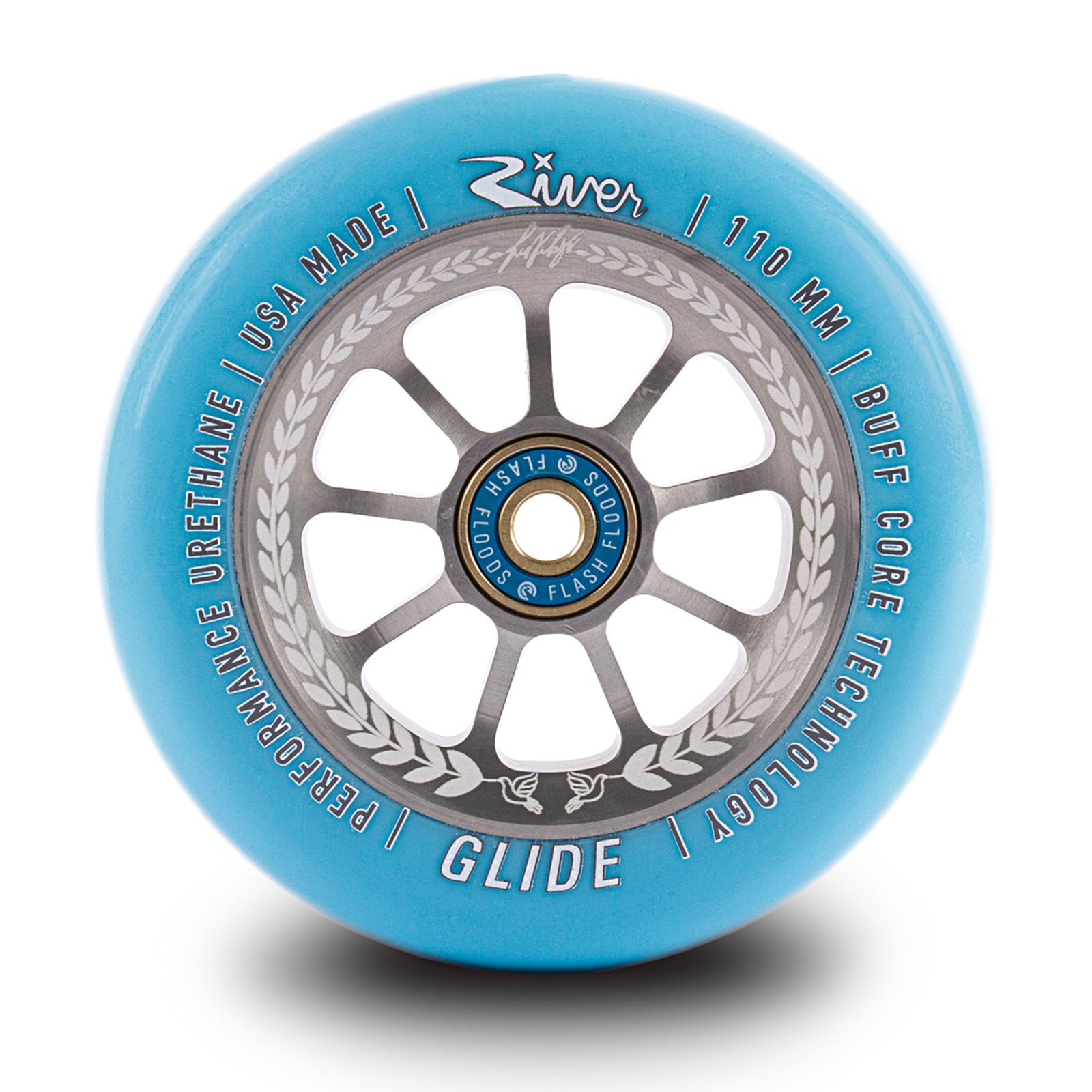 River Wheel Co 110mm Serenity Glides Juzzy Carter Signature
