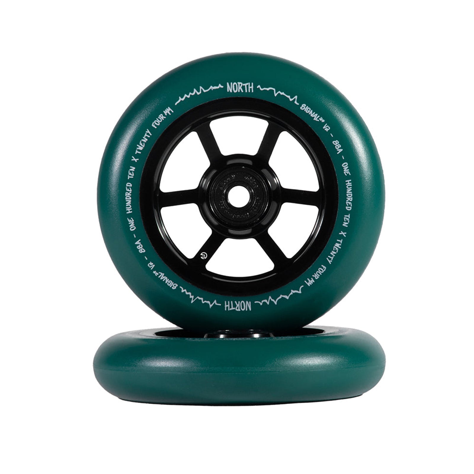 North Scooters Signal Wheels V2 wheels Green