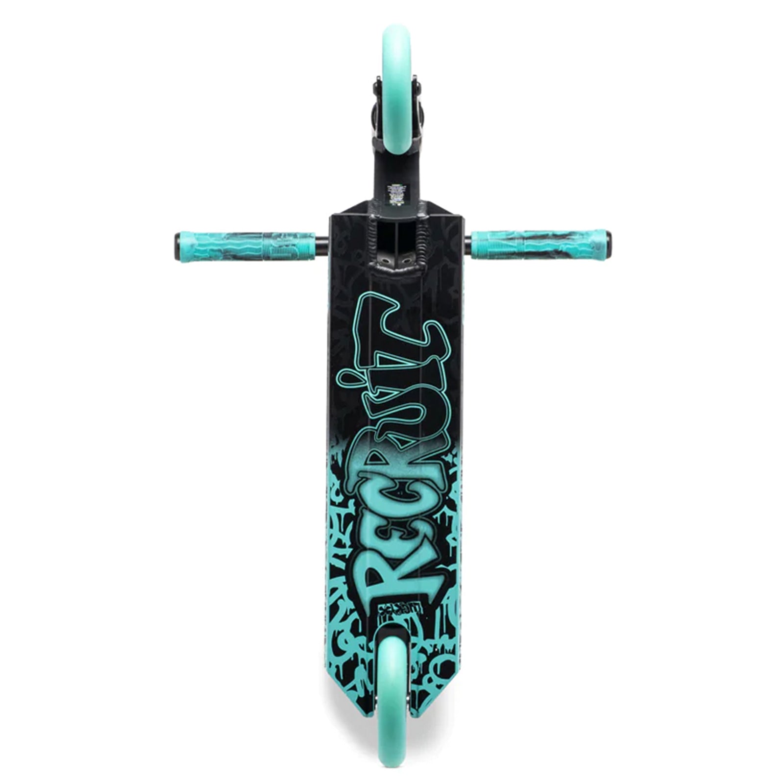 Lucky Recruit Minim Scooter Complete Black/Turquoise
