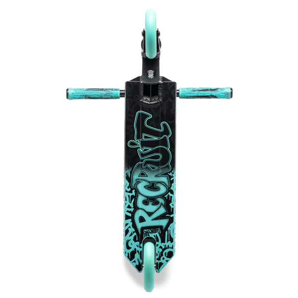 Lucky Recruit Minim Scooter Complete Noir/Turquoise